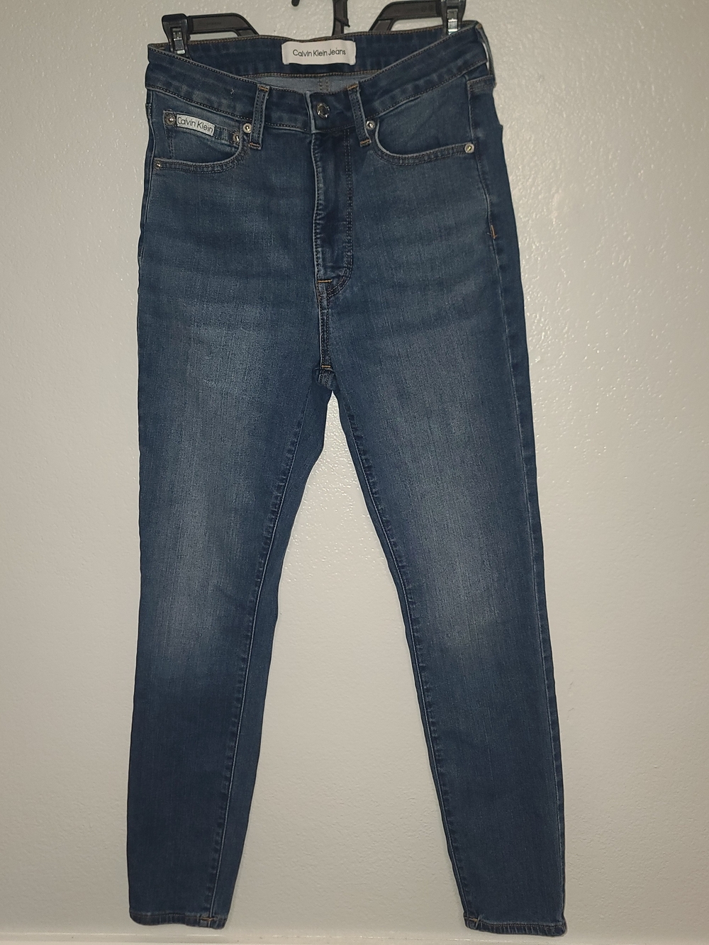 Calvin Klein Jeans Women's Dark Blue Skinny Denim Size 29